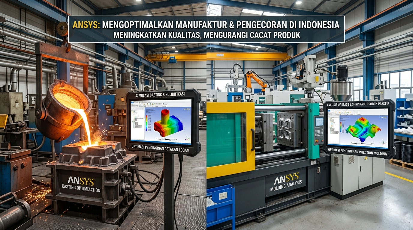 Simulasi ANSYS untuk Manufaktur & Pengecoran