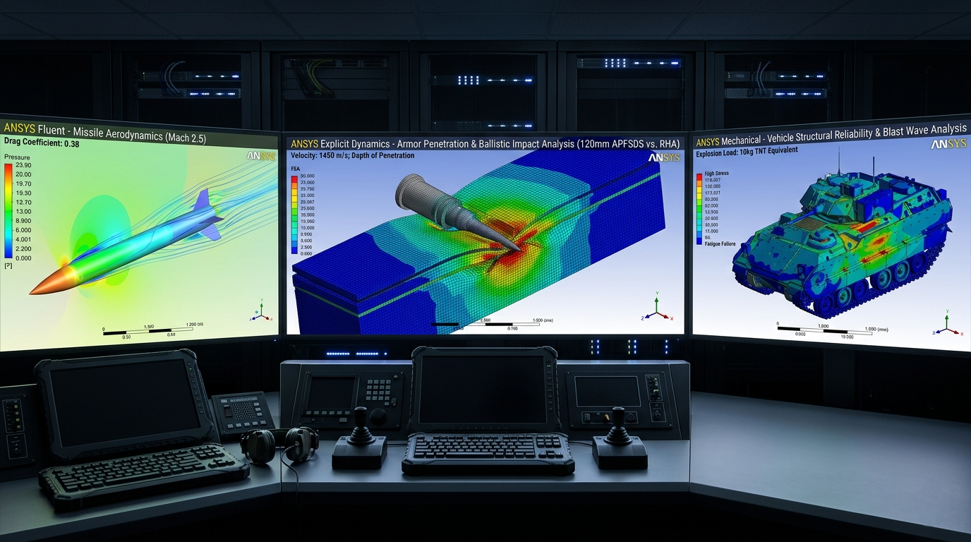 Simulasi ANSYS untuk Pertahanan & Keamanan