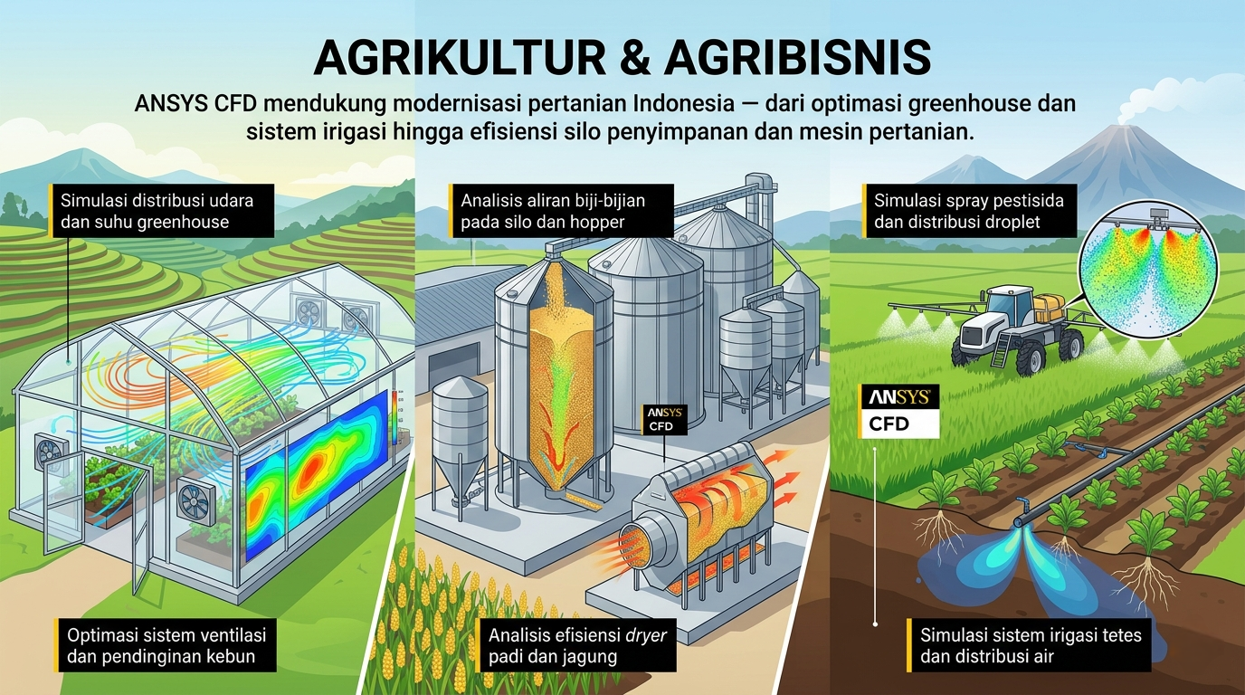 Simulasi ANSYS untuk Agrikultur & Agribisnis